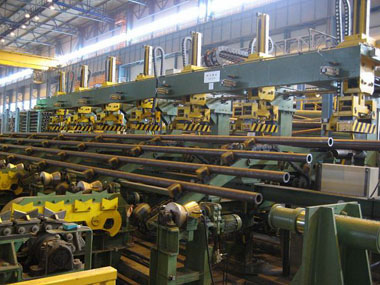 吉林无缝钢管厂家生产线
