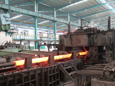 吉林无缝钢管厂家生产线
